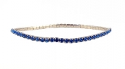 Anklet - Crystal Stretch ~ Sapphire Blue (FB215)