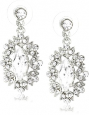 Nina Bridal Czech Crystal Vintage Earrings