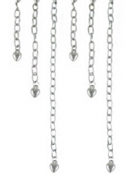 Necklace Bracelet Extender - 2 Sets - 1, 2 and 4 - 6 Pcs Total ~ Silver Tone (FB212)