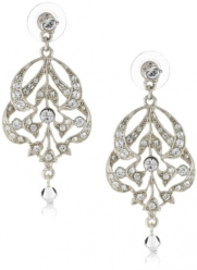 1928 Bridal Crystal Fantasy Earrings