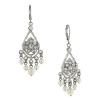1928 Jewelry Bridal Crystal Fancy Earrings