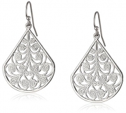 1928 Jewelry Silver Vine Earrings
