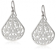 1928 Jewelry Silver Vine Earrings