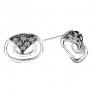 Romantic time Womens Elegant Charm Fashion Cute Rhinestone Earrings Jewelry