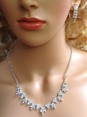 SC Bridal Crystal Necklace Set N1D65