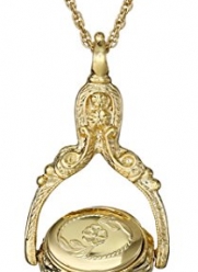 1928 Jewelry Gold-Tone Rotating Trio Locket Necklace, 30